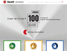 Tablet Screenshot of pauwr.nl